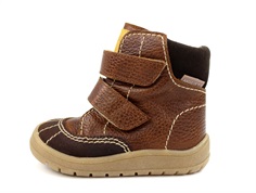 Angulus winter boots cognac/yellow/brown with TEX